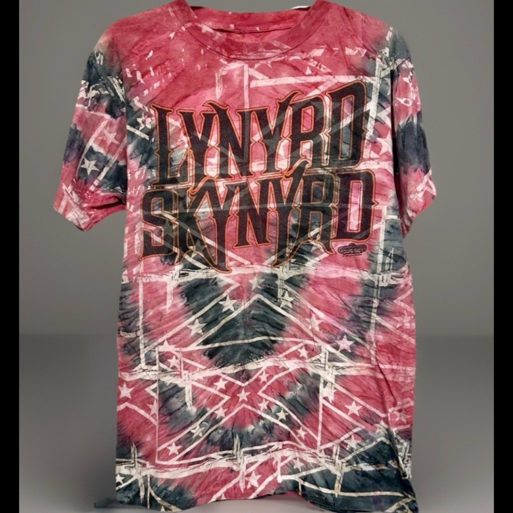 Vtg 1995 Lynyrd Skynyrd AOP Winterland t shirt M